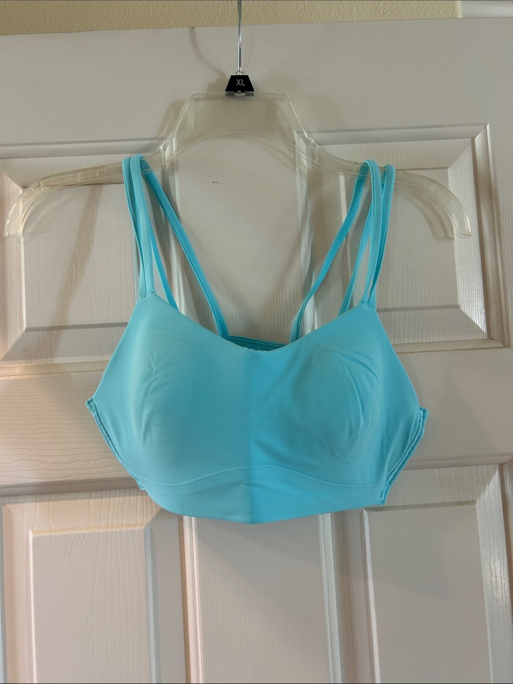 Lululemon Light Blue Strappy Comfort Bra